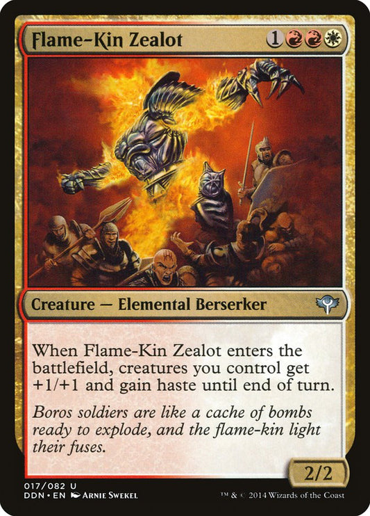 Flame-Kin Zealot: Duel Decks: Speed vs. Cunning