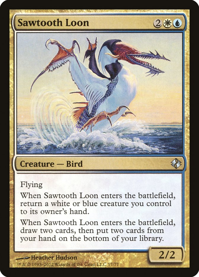 Sawtooth Loon: Duel Decks: Venser vs. Koth