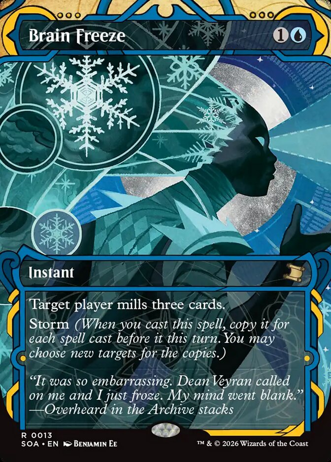 Brain Freeze - (Foil): Secrets of Strixhaven Mystical Archive