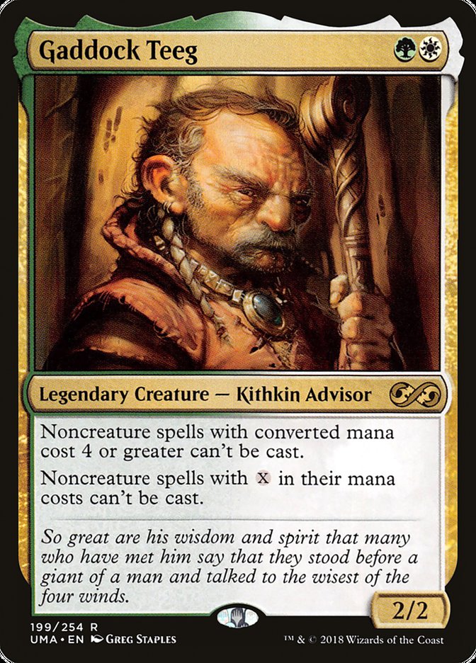 Gaddock Teeg: Ultimate Masters