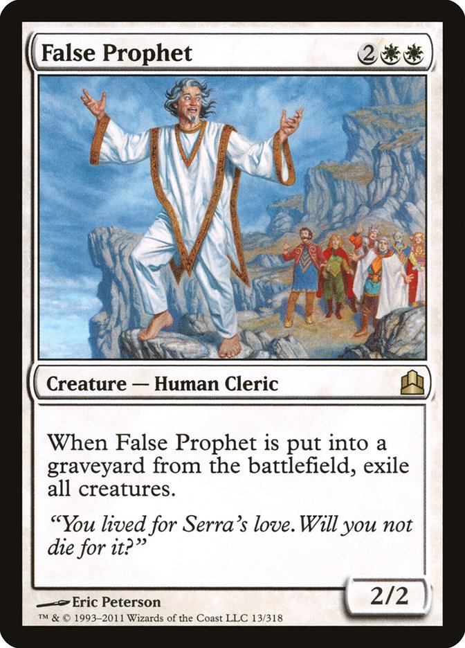False Prophet: Commander 2011