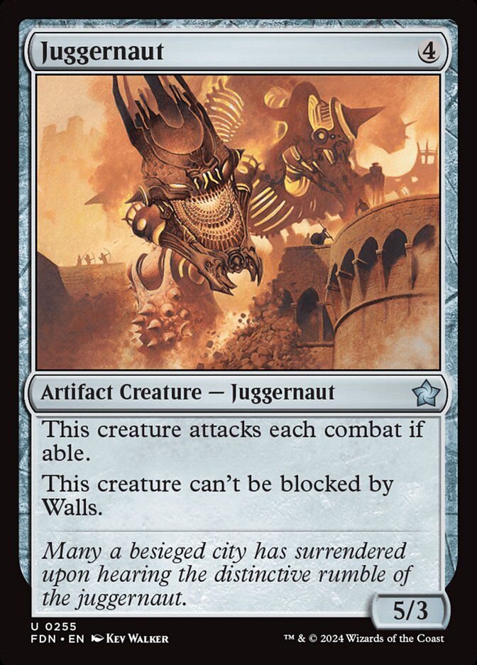 Juggernaut - (Foil): Foundations