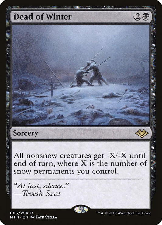 Dead of Winter - (Foil): Modern Horizons