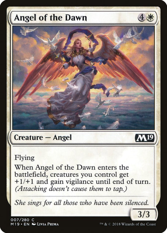 Angel of the Dawn - (Foil): Core Set 2019