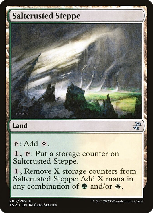 Saltcrusted Steppe - (Foil): Time Spiral Remastered