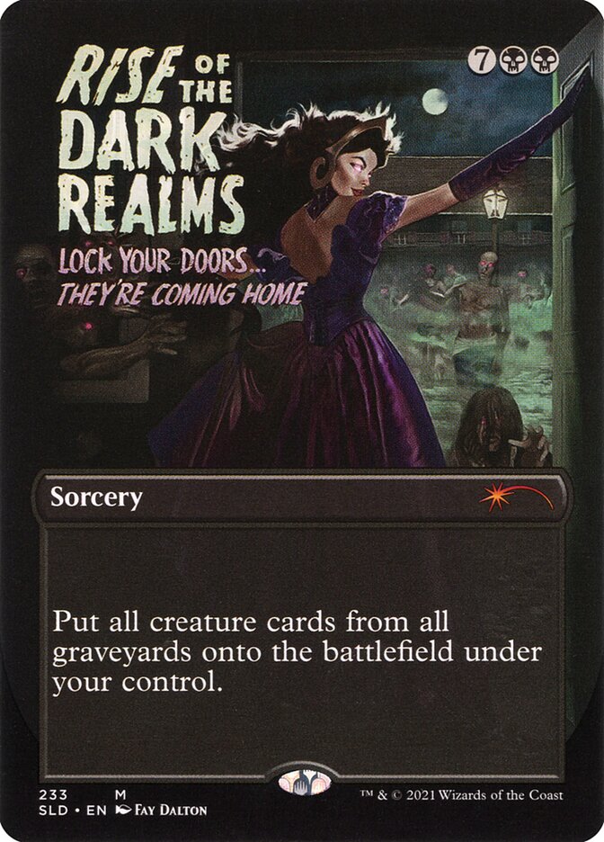 Rise of the Dark Realms (Secret Lair) (Borderless) - (Foil)