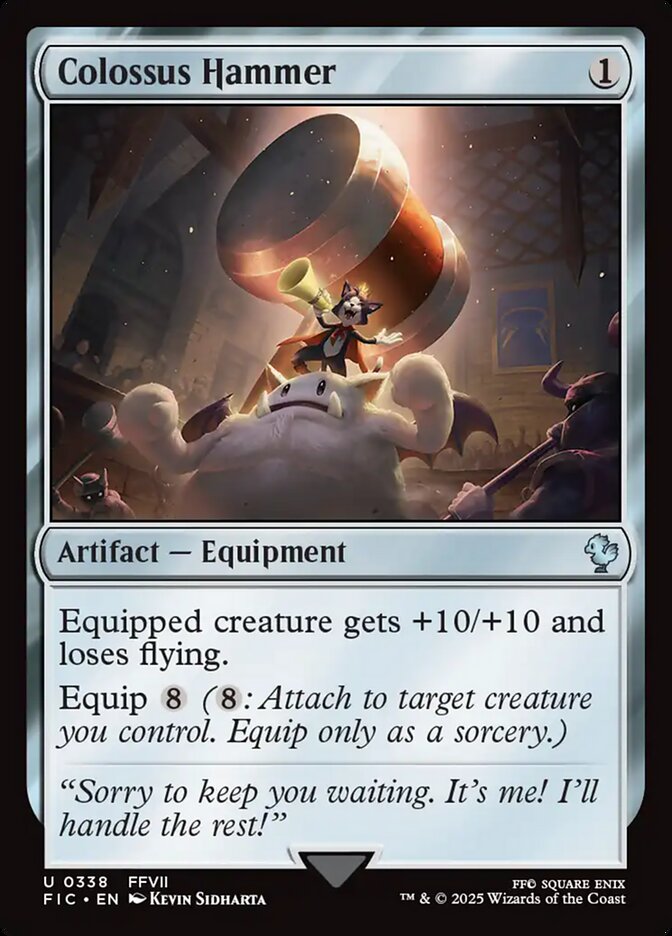 Colossus Hammer (Surge Foil) - (Foil): Final Fantasy Commander