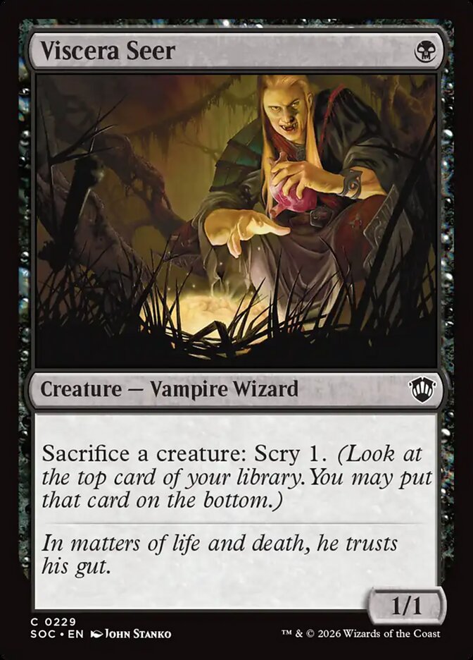 Viscera Seer: Secrets of Strixhaven Commander