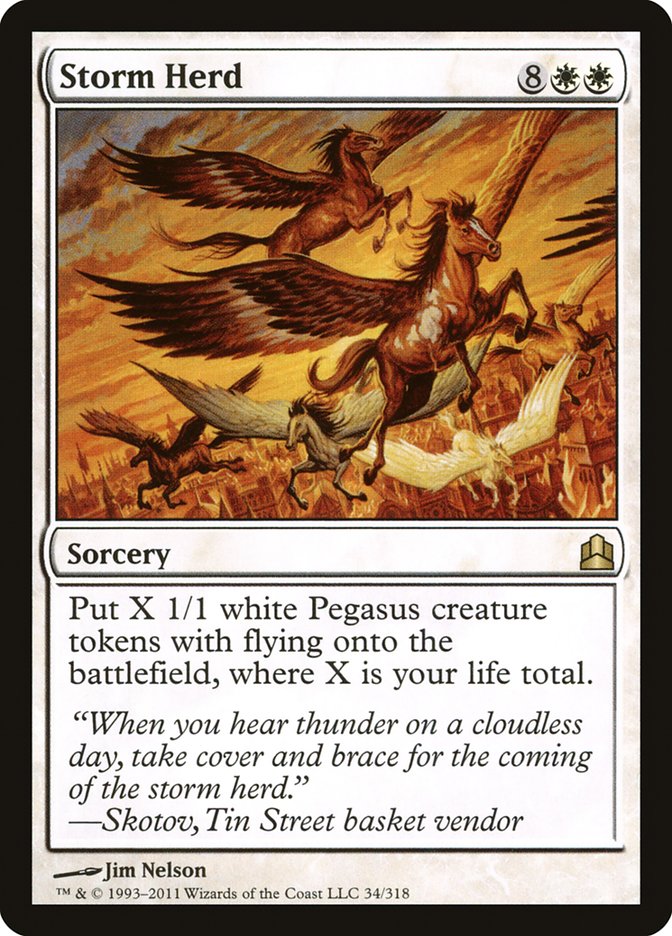 Storm Herd: Commander 2011