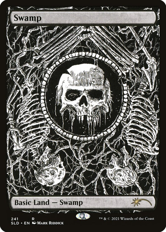 Swamp (Secret Lair) (#241) (Full Art) - (Foil)