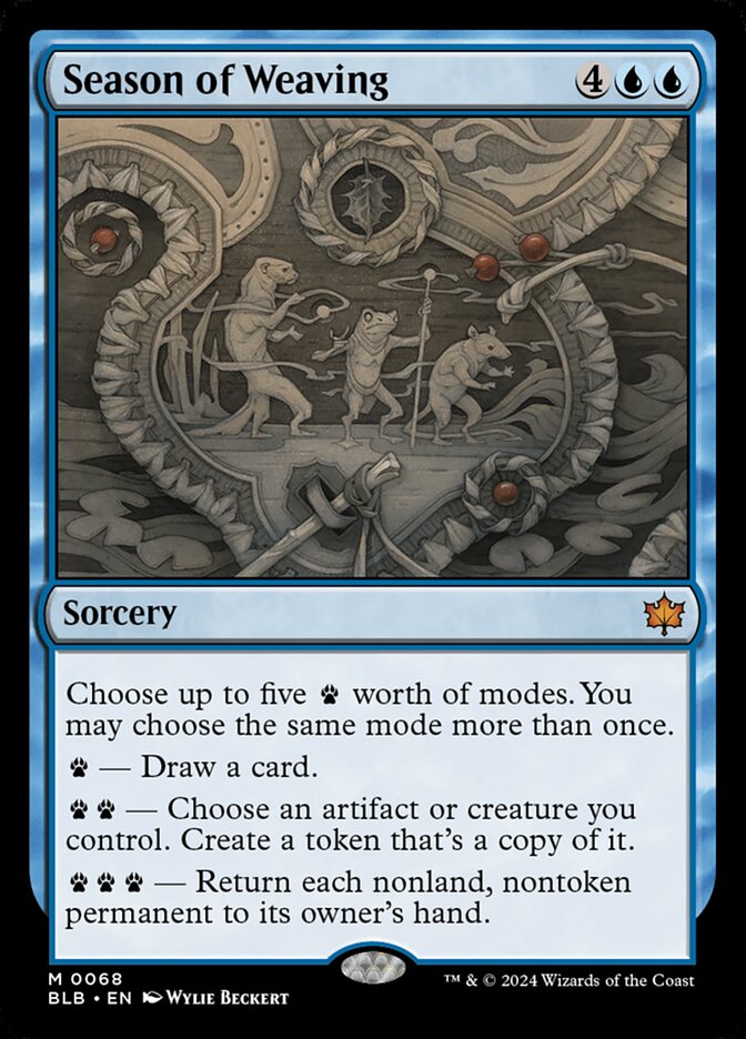 Season of Weaving - (Foil): Bloomburrow