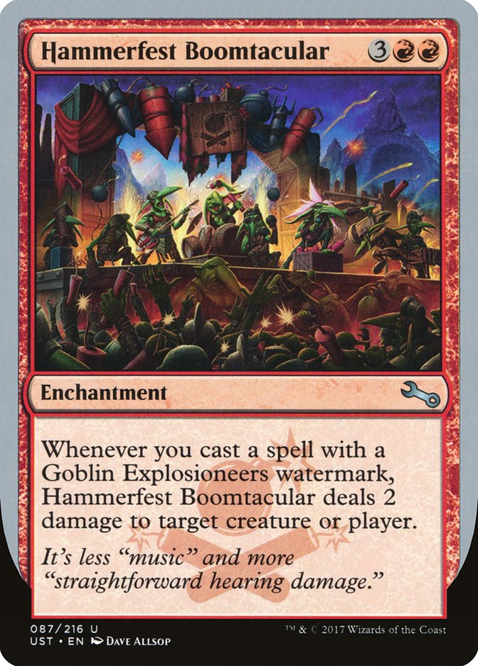 Hammerfest Boomtacular: Unstable