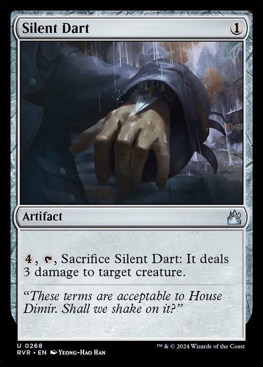 Silent Dart - (Foil): Ravnica Remastered