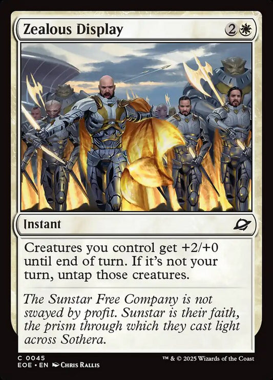 Zealous Display: Edge of Eternities