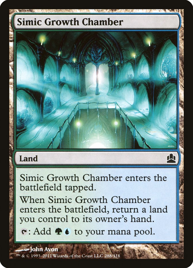 Simic Growth Chamber: Commander 2011