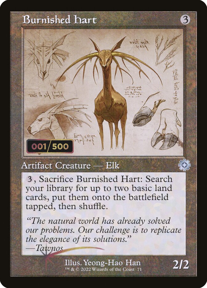 Burnished Hart - (Foil): The Brothers' War Retro Artifacts