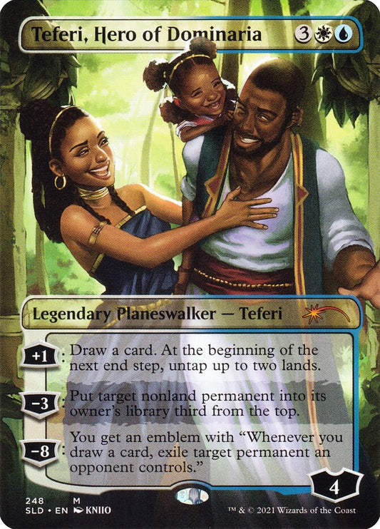 Teferi, Hero of Dominaria (Secret Lair) (Borderless) - (Foil)