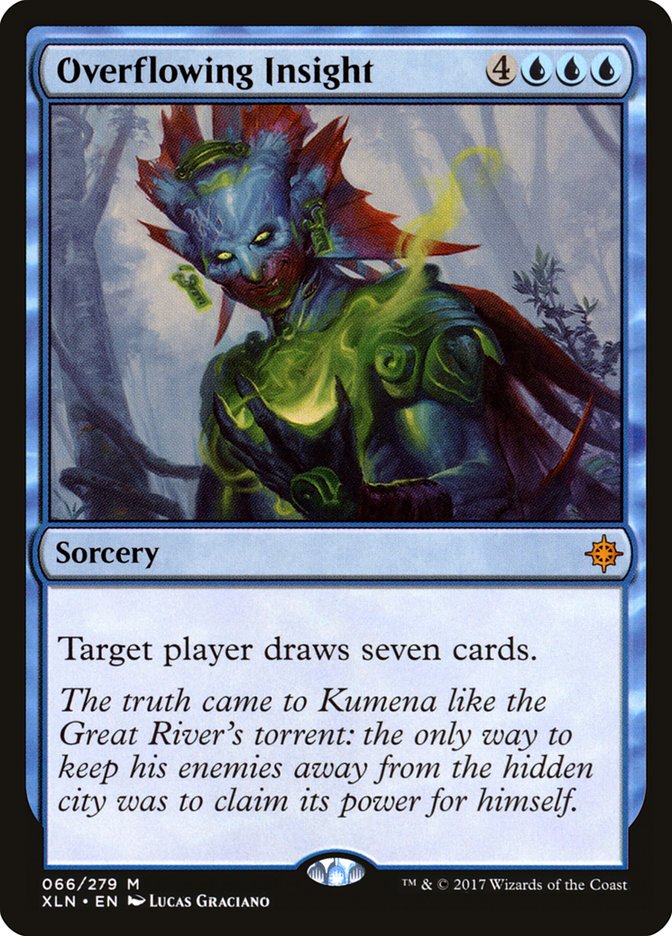 Overflowing Insight - (Foil): Ixalan