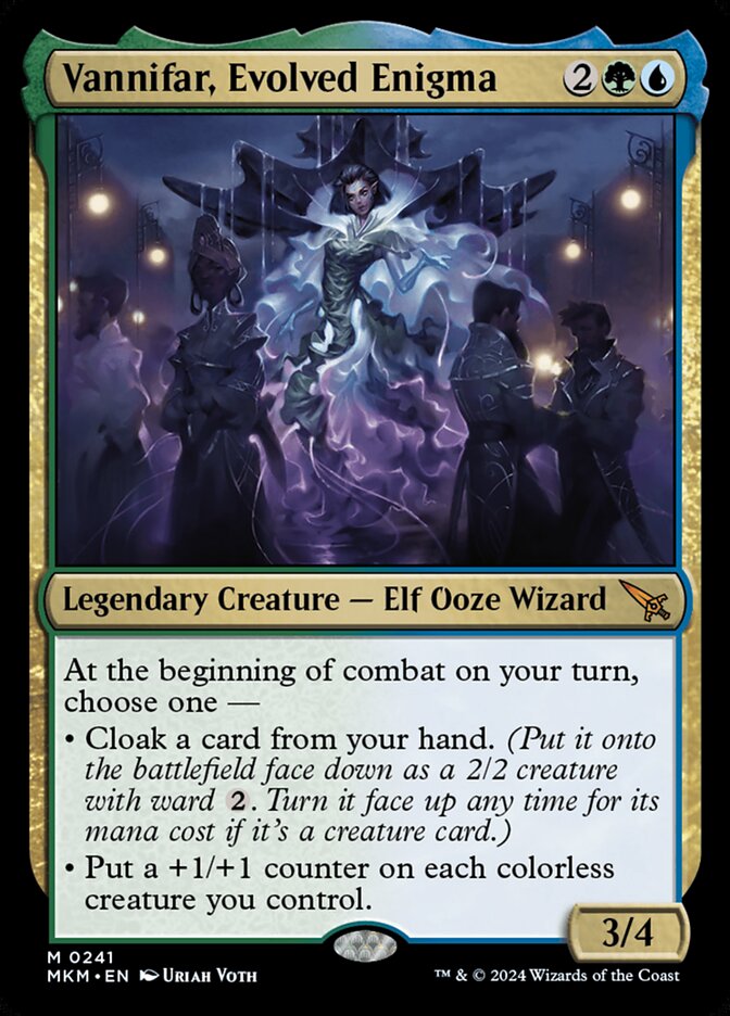 Vannifar, Evolved Enigma - (Foil): Murders at Karlov Manor