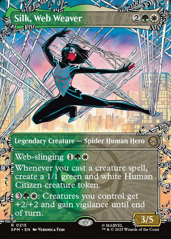 Silk, Web Weaver (Borderless): Marvel's Spider-Man