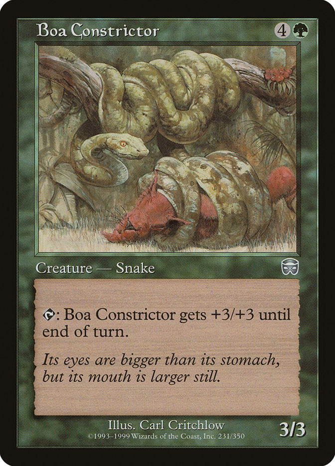 Boa Constrictor: Mercadian Masques