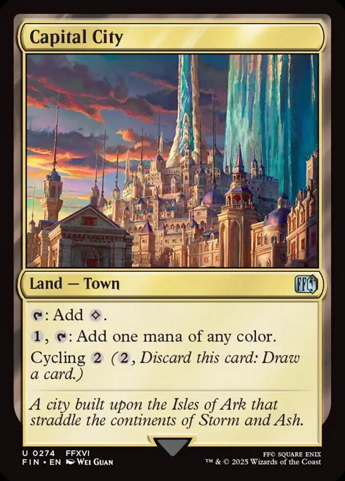 Capital City - (Foil): Final Fantasy
