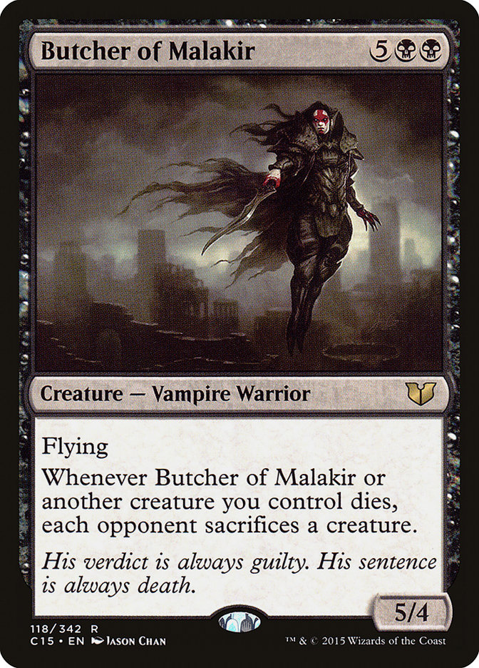 Butcher of Malakir: Commander 2015