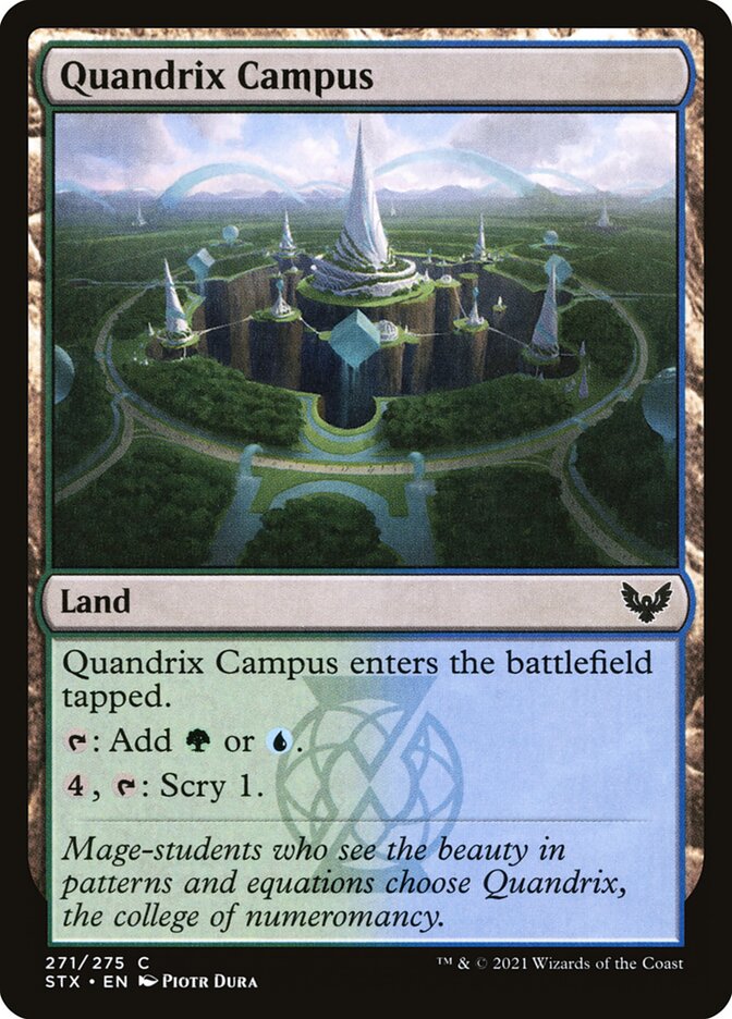 Quandrix Campus - (Foil): Strixhaven: School of Mages