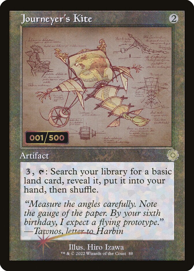 Journeyer's Kite - (Foil): The Brothers' War Retro Artifacts