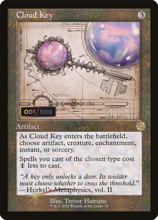 Cloud Key - (Foil): The Brothers' War Retro Artifacts