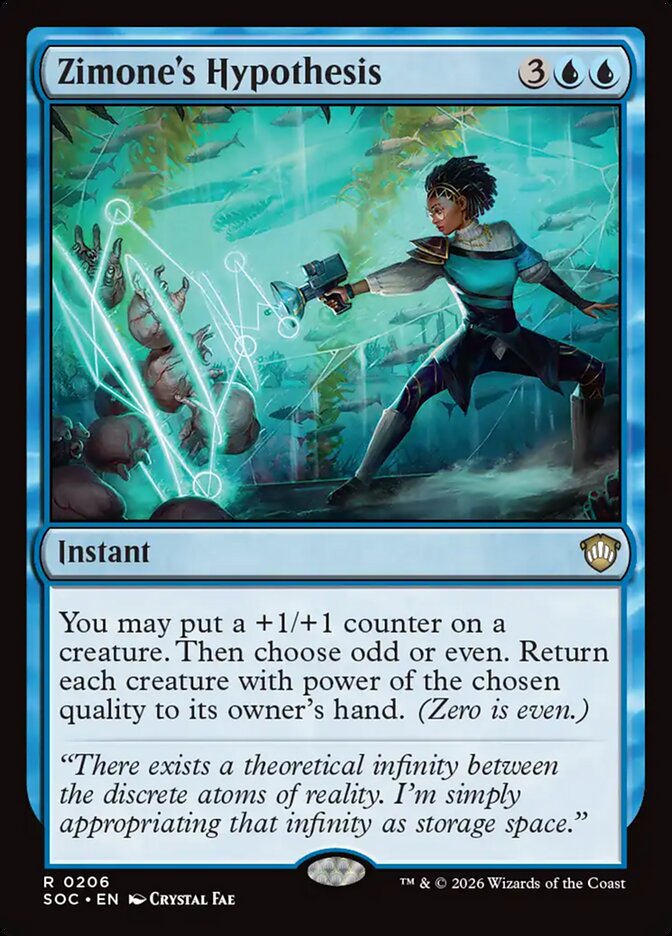 Zimone's Hypothesis: Secrets of Strixhaven Commander