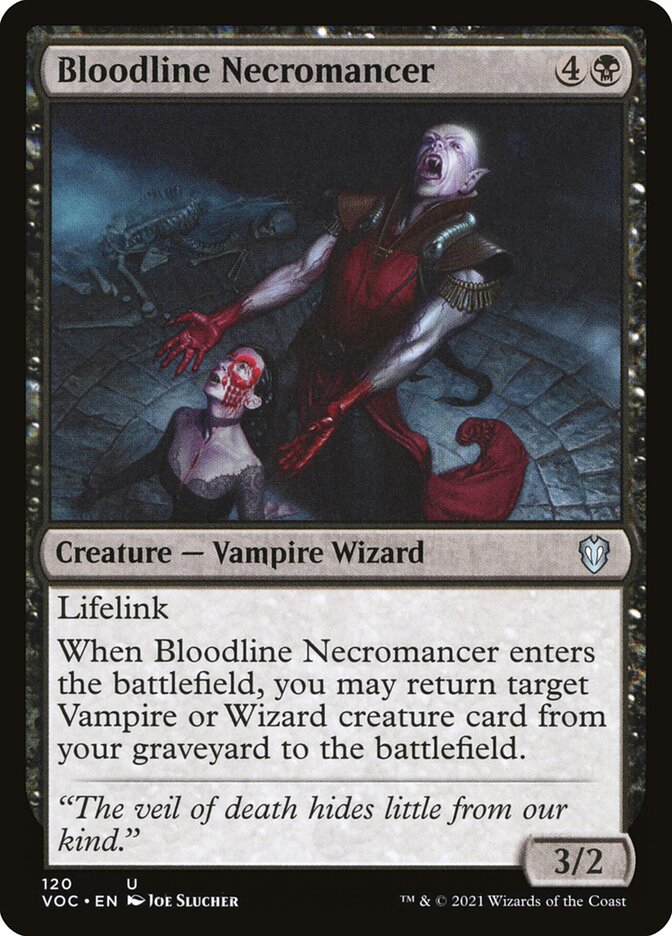 Bloodline Necromancer: Crimson Vow Commander