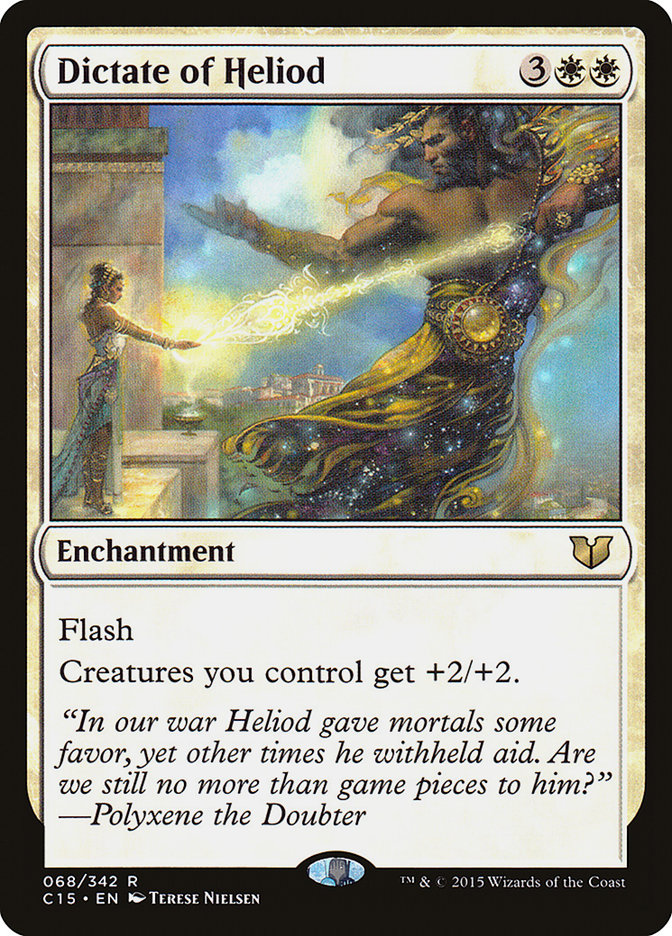 Dictate of Heliod: Commander 2015