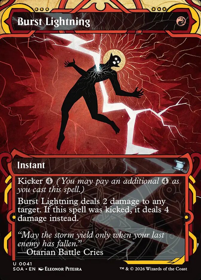 Burst Lightning: Secrets of Strixhaven Mystical Archive