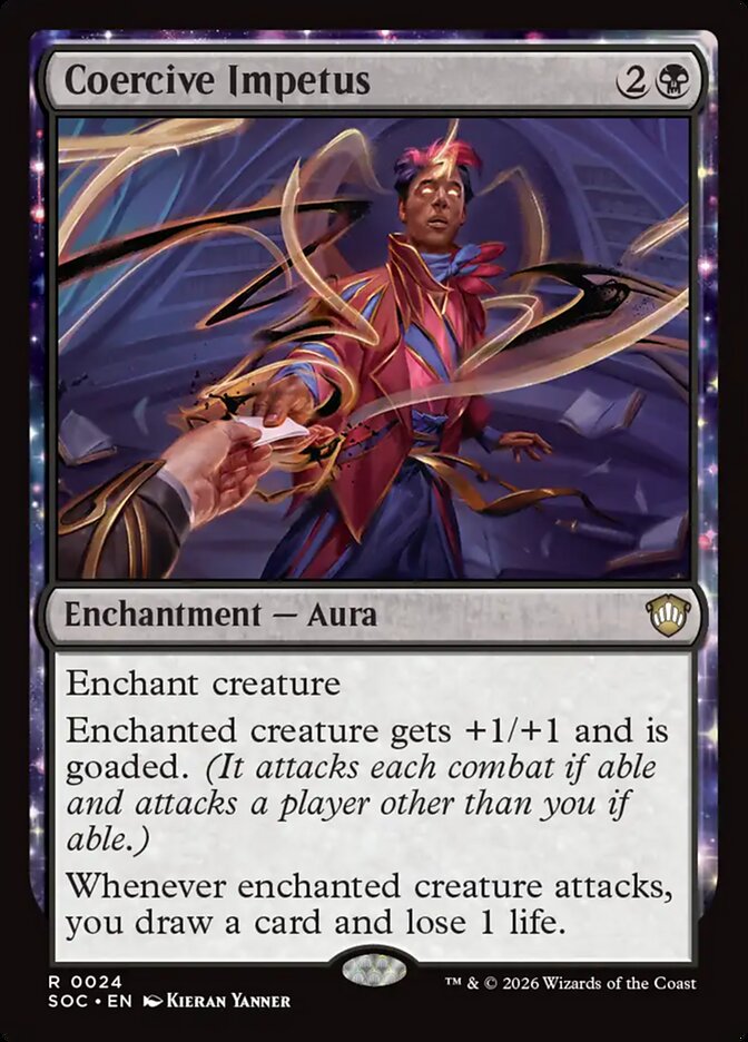 Coercive Impetus: Secrets of Strixhaven Commander