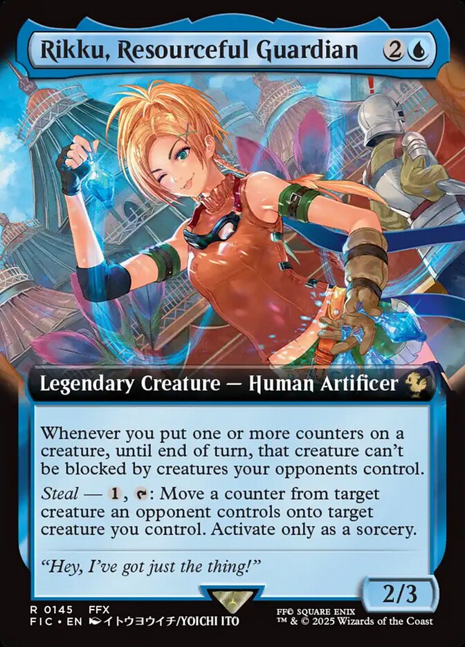 Rikku, Resourceful Guardian (Extended Art): Final Fantasy Commander