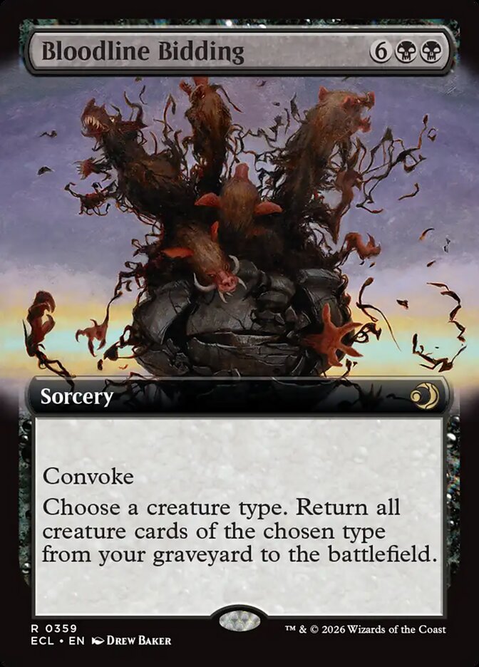 Bloodline Bidding (#359): Lorwyn Eclipsed
