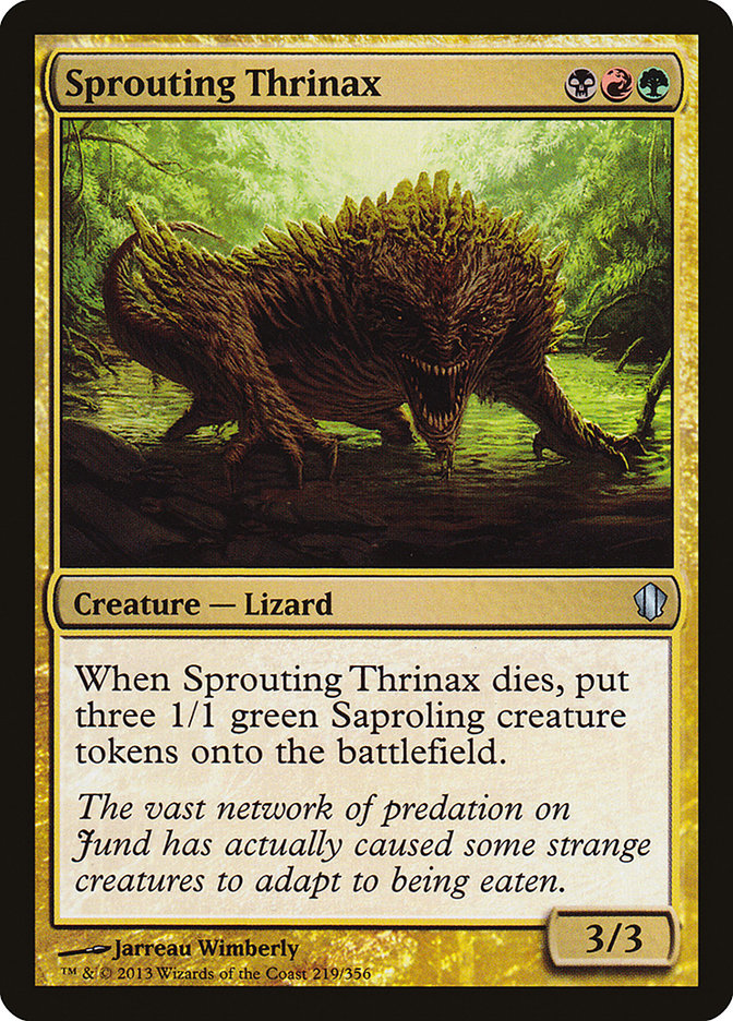 Sprouting Thrinax: Commander 2013