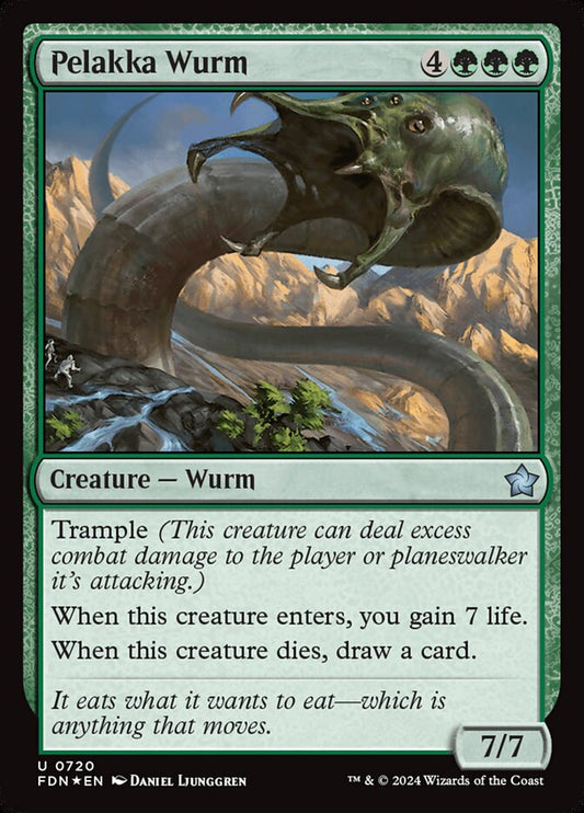 Pelakka Wurm - (Foil): Foundations