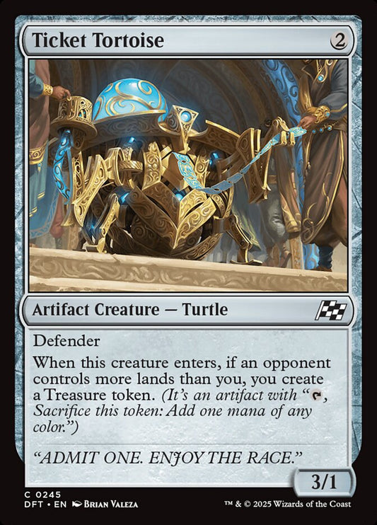 Ticket Tortoise - (Foil): Aetherdrift