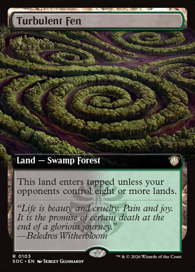 Turbulent Fen: Secrets of Strixhaven Commander