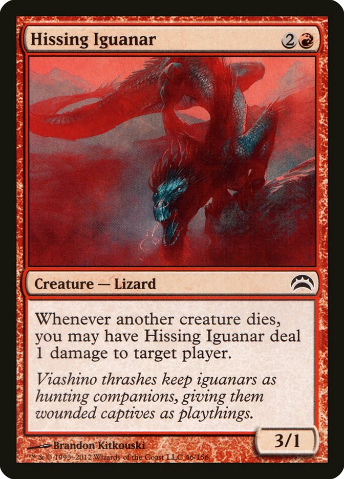 Hissing Iguanar: Planechase 2012