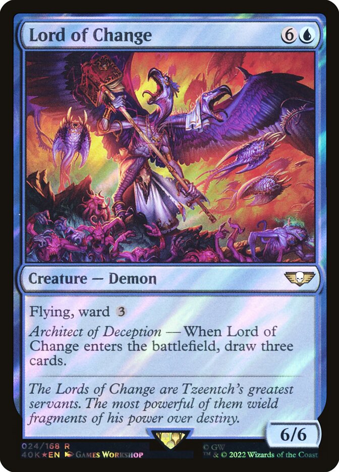 Lord of Change - (Foil): Warhammer 40,000 Commander