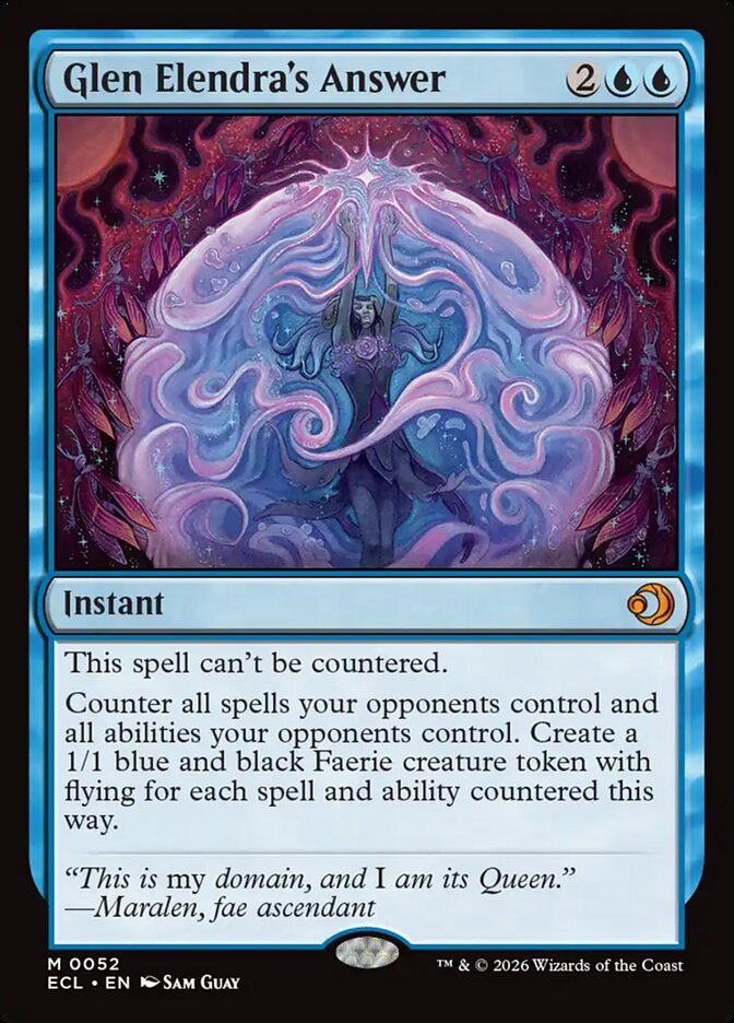 Glen Elendra's Answer - (Foil): Lorwyn Eclipsed