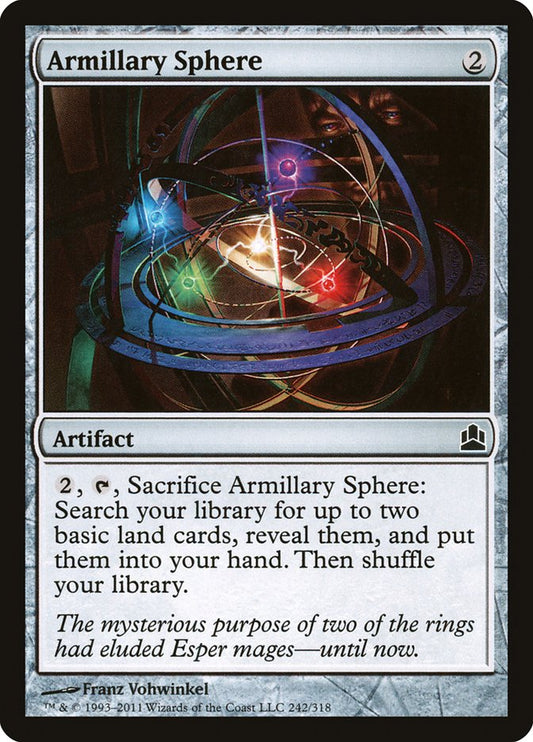 Armillary Sphere: Commander 2011