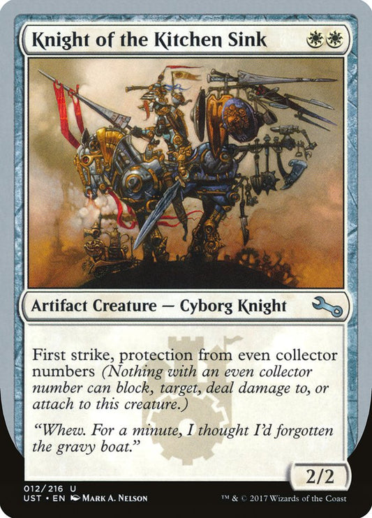 Knight of the Kitchen Sink - (Foil): Unstable