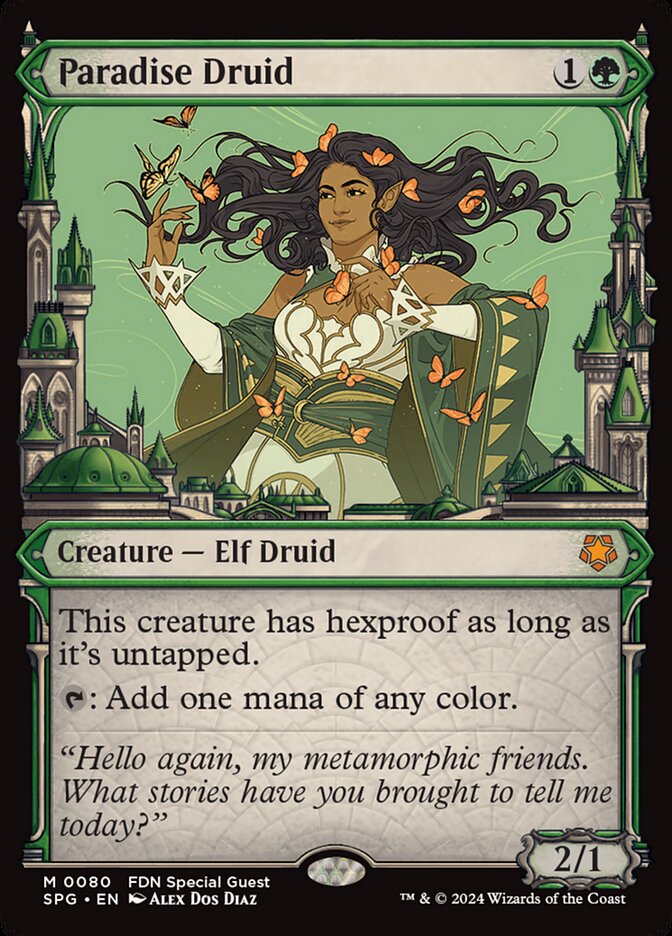 Paradise Druid (Showcase) - (Foil): Special Guests