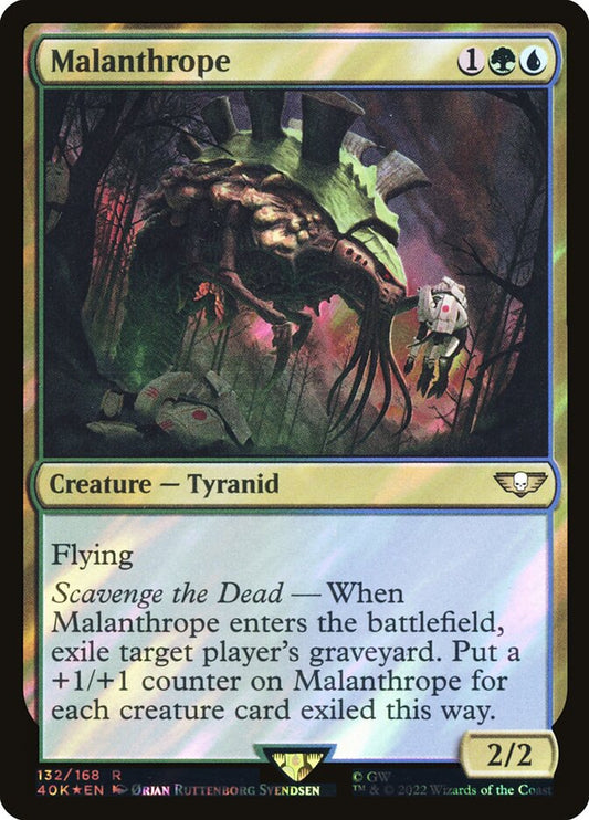 Malanthrope (Surge Foil) - (Foil): Warhammer 40,000 Commander