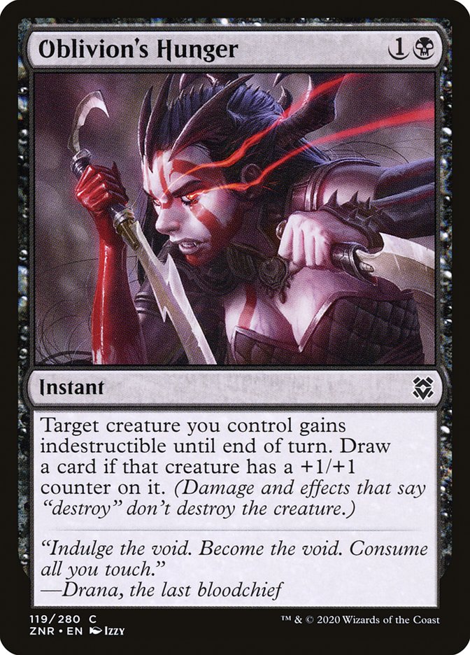 Oblivion's Hunger: Zendikar Rising