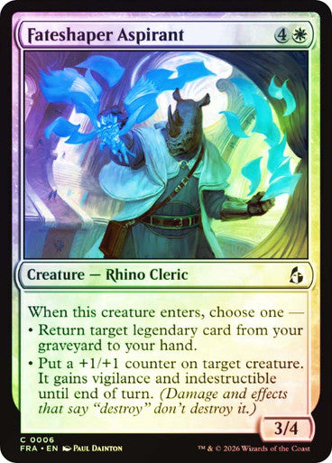 Fateshaper Aspirant - (Foil): Reality Fracture